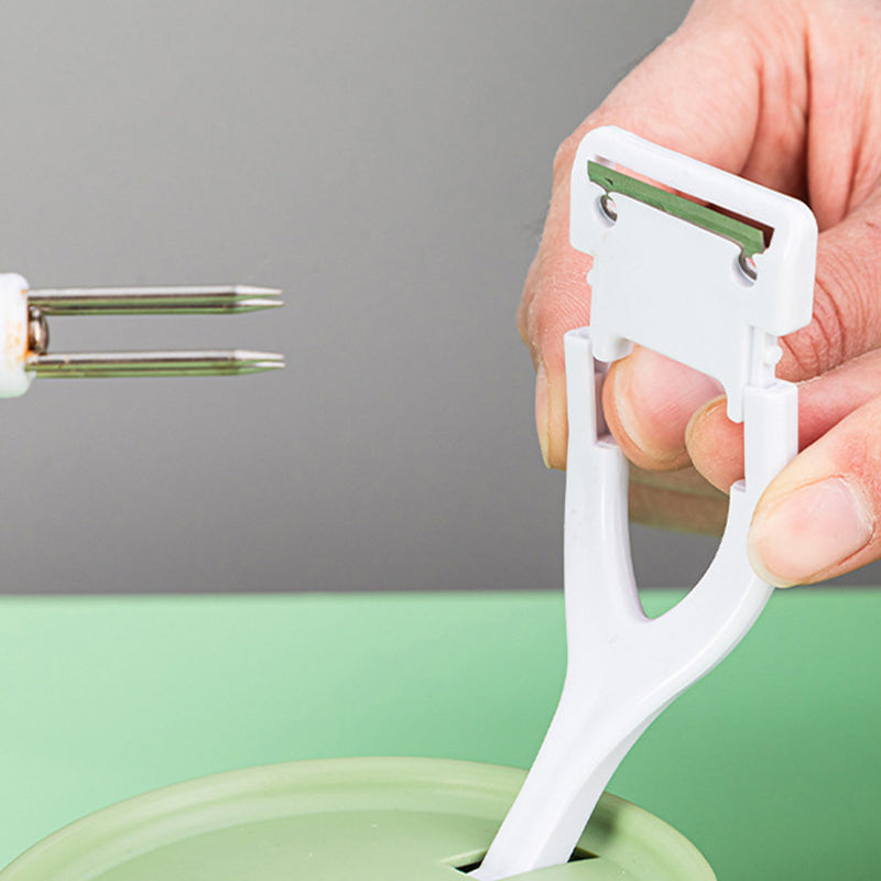🍎50% DE RÉDUCTION MAINTENANT !🔪Éplucheur à Fruits à Manivelle – Multi-Fruits, Opération Facile & Lames Inox Aiguisées⚡