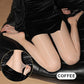 Collants transparents taille haute pour femmes