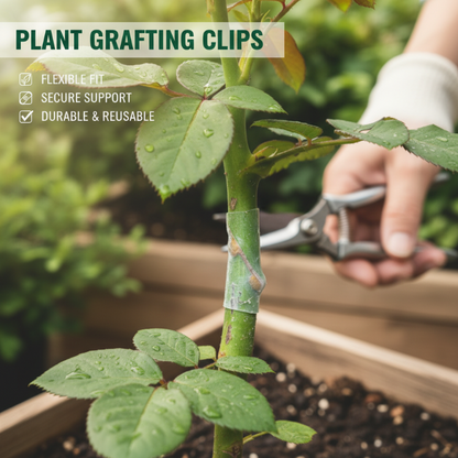 📢📢50% KORTING!🌱✨50 stuks siliconen entingshulzen voor fruitbomen – Hoge slagingskans, biologisch afbreekbaar & zonder gereedschap!