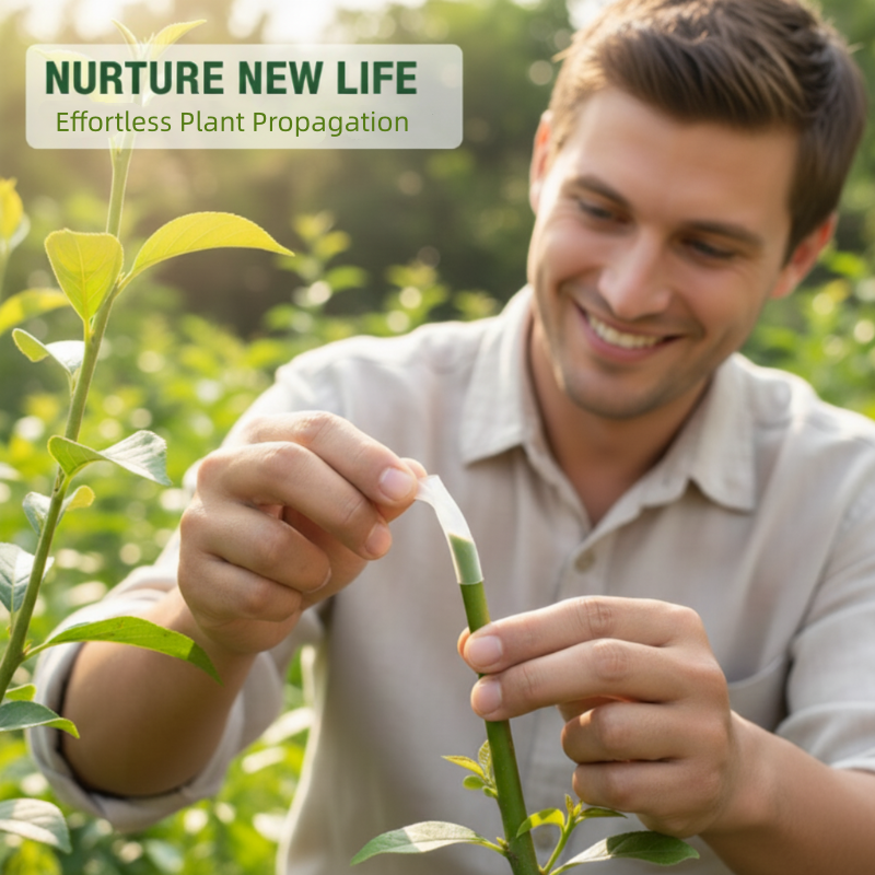 📢📢50% KORTING!🌱✨50 stuks siliconen entingshulzen voor fruitbomen – Hoge slagingskans, biologisch afbreekbaar & zonder gereedschap!