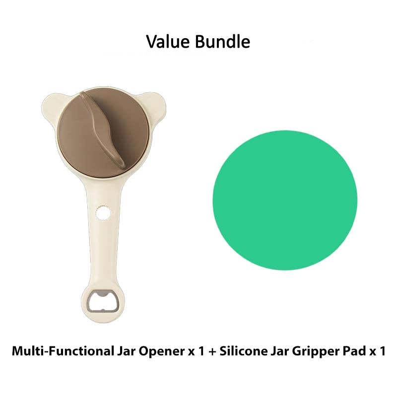 📢50% de réduction🥫Ouvre-Pot Multifonction 4 en 1 Sans Effort