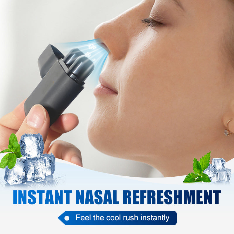 Inhalateur nasal d'aromathérapie à double trou