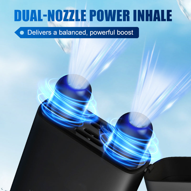 Inhalateur nasal d'aromathérapie à double trou