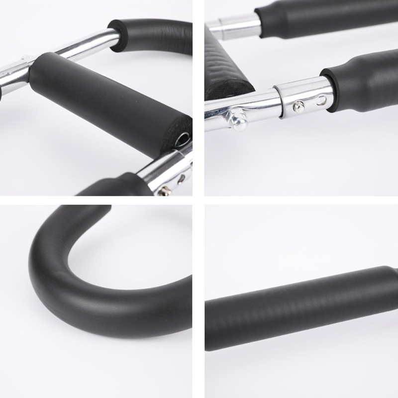 Barre Lestée Réglable 60-110 lb - Entraîneur de Bras et Pectoraux Portable pour Fitness à Domicile