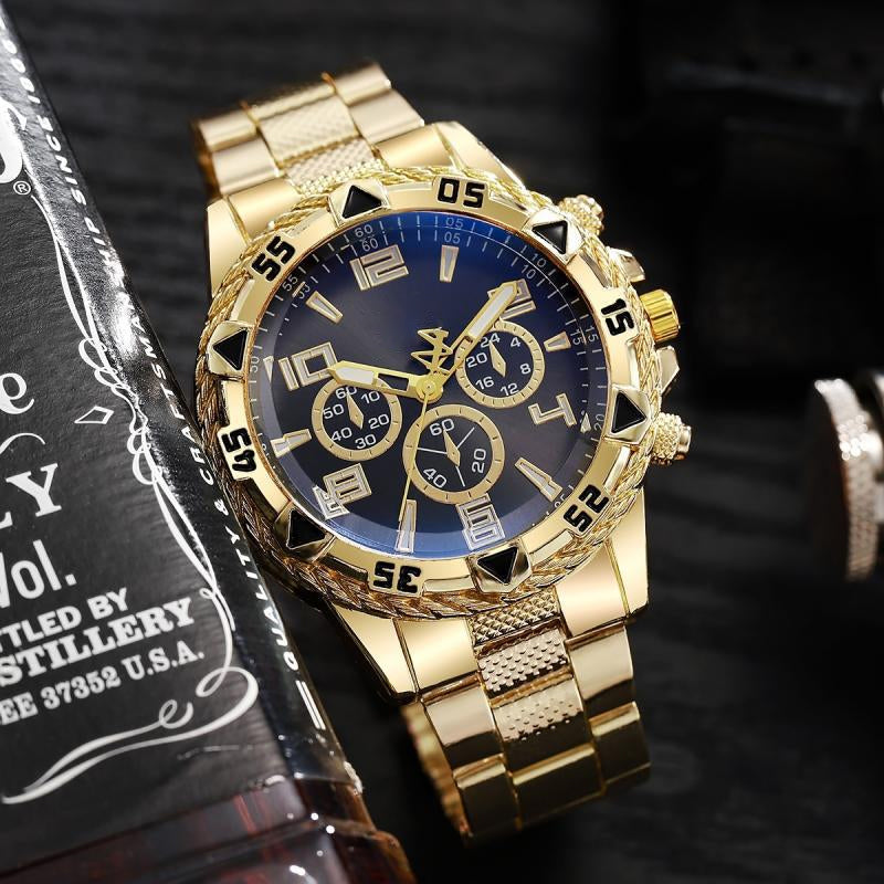 ⏰Ensemble de 6 montres pour homme✨Collection élégante, coffret cadeau raffiné et parfait pour toutes les occasions📦