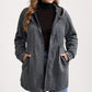 📢50% DE RÉDUCTION⏰Veste Ample à Capuche avec Tissage Texturé – Confort Ultra-Doux, Coupe Flatteuse & Style Élégant en 5 Couleurs⚡