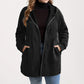 📢50% DE RÉDUCTION⏰Veste Ample à Capuche avec Tissage Texturé – Confort Ultra-Doux, Coupe Flatteuse & Style Élégant en 5 Couleurs⚡