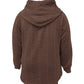 📢50% DE RÉDUCTION⏰Veste Ample à Capuche avec Tissage Texturé – Confort Ultra-Doux, Coupe Flatteuse & Style Élégant en 5 Couleurs⚡