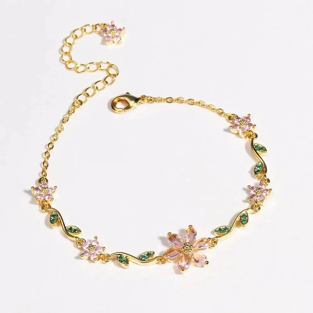 📢50% DE RÉDUCTION🔥NOUVEAUTÉ 2026🔥Bracelet fleuri (Bijou et cadeau idéal)
