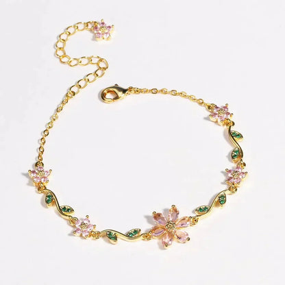 📢50% DE RÉDUCTION🔥NOUVEAUTÉ 2026🔥Bracelet fleuri (Bijou et cadeau idéal)