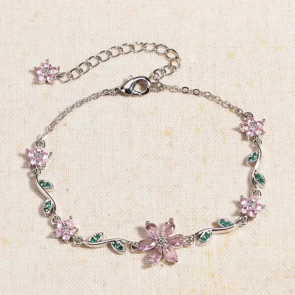 📢50% DE RÉDUCTION🔥NOUVEAUTÉ 2026🔥Bracelet fleuri (Bijou et cadeau idéal)