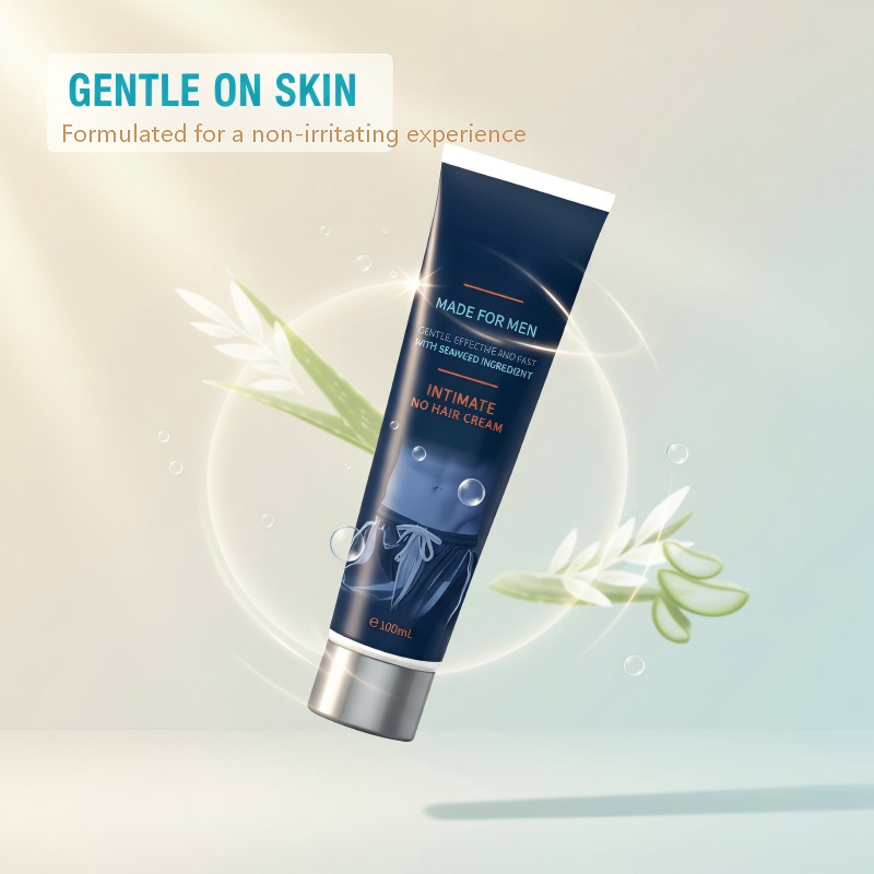 💖Crème Dépilatoire Homme à Action Rapide – Peau Lisse, Sans Irritation🧴🌿