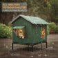 Maison pour Chat d’Extérieur ✅ Imperméable & Surélevée | Isolante et Pliable🐱