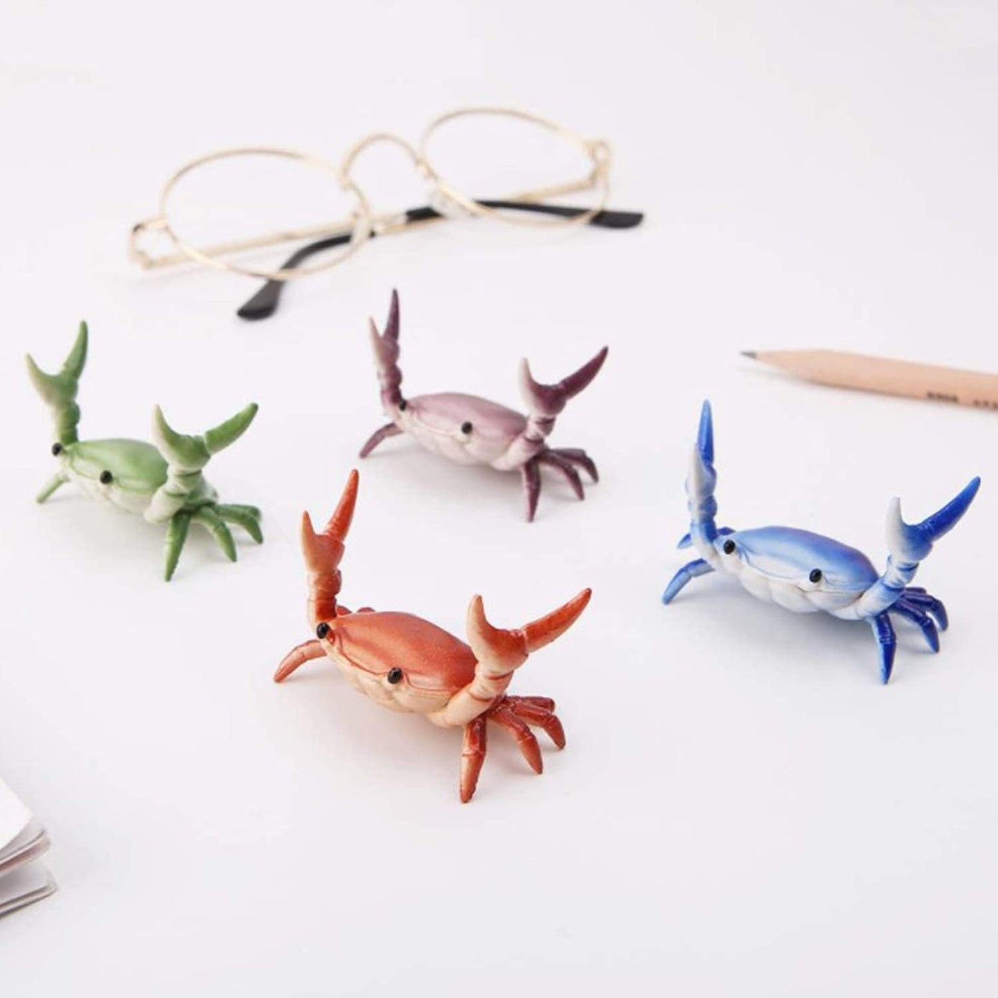 Porte-stylos en forme de crabe mignon