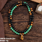 ⏰Collier bohème en perles de pierre naturelle