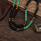 ⏰Collier bohème en perles de pierre naturelle