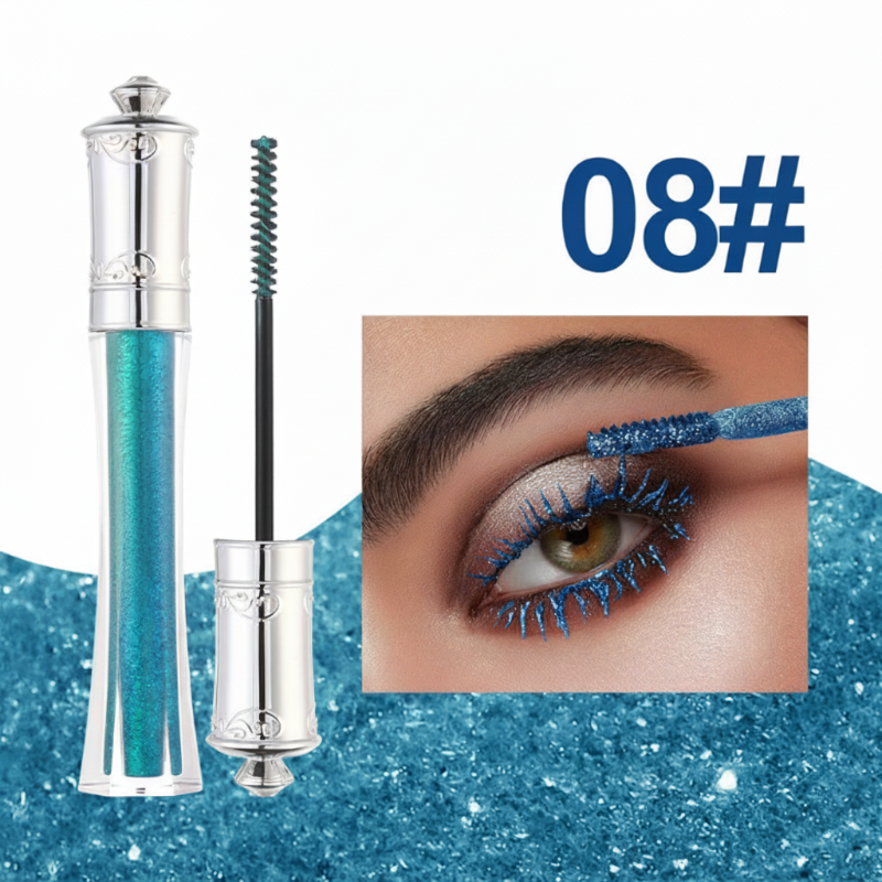 🌈Achetez-en 1 obtenez-en 1 gratuit💞Mascara coloré scintillant et waterproof