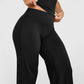 Pantalon Femme Taille Haute – Extensible, Doux, Confortable et Coupe Modern