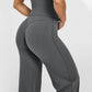 Pantalon Femme Taille Haute – Extensible, Doux, Confortable et Coupe Modern