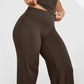 Pantalon Femme Taille Haute – Extensible, Doux, Confortable et Coupe Modern