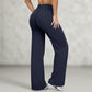 Pantalon Femme Taille Haute – Extensible, Doux, Confortable et Coupe Modern