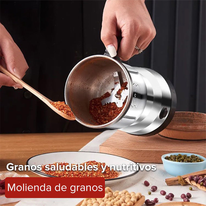 Molinillo eléctrico multifuncional para uso doméstico
