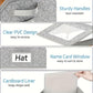 🎉Boîtes Empilables pour Casquettes📦Transparentes, Modulables & Gain de Place⚾