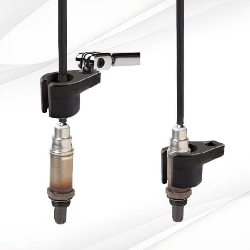 ⏳Offre à durée limitée : 50 % de réduction⏰Lot de 5 pièces : clés à douille décalées et fraises à fileter pour sondes O2 de voitures🚗🔧