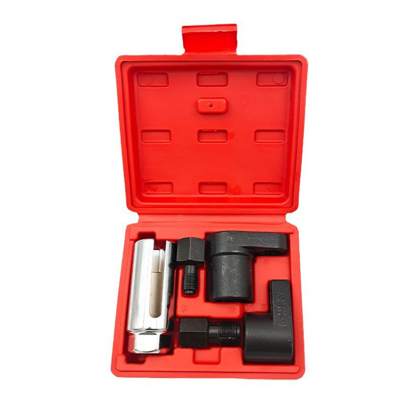⏳Offre à durée limitée : 50 % de réduction⏰Lot de 5 pièces : clés à douille décalées et fraises à fileter pour sondes O2 de voitures🚗🔧