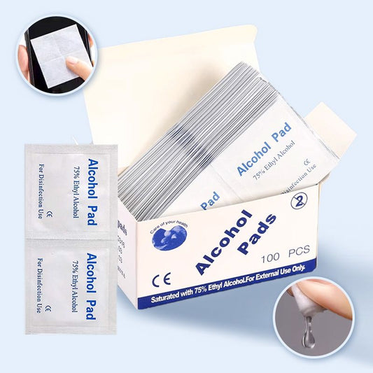 🌟🧼Disposable alcohol swabs with 75% ethyl alcohol🎁