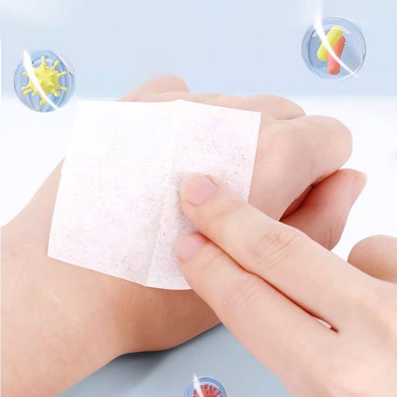 🌟🧼Disposable alcohol swabs with 75% ethyl alcohol🎁