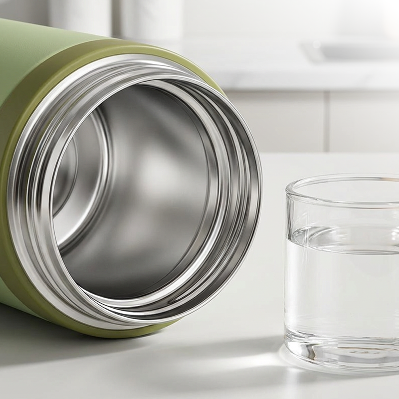 🔥⚡💝  Bouteille Isotherme 2-en-1 Acier Inoxydable 316 – 600 ml, 5 Couleurs, Couvercle-Cup (Livraison Mondiale)