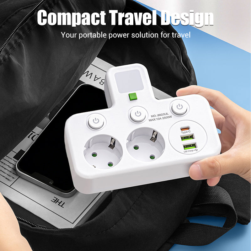 ⏰Multiprise intelligente avec ports USB