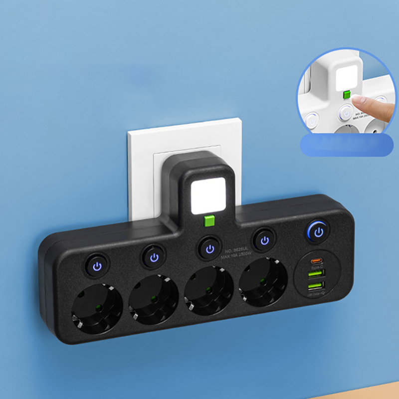 ⏰Multiprise intelligente avec ports USB
