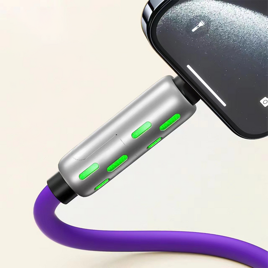 ✨Achetez-en 1, obtenez-en 1 gratuitement - Câble de recharge rapide universel RGB 4 en 1 - Entièrement amélioré