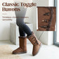 👢Bottes de Neige Mi-Mollet – Doublure Fausse Fourrure, Ultra-Chaudes & Semelle Antidérapante🧥