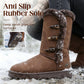 👢Bottes de Neige Mi-Mollet – Doublure Fausse Fourrure, Ultra-Chaudes & Semelle Antidérapante🧥