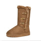 👢Bottes de Neige Mi-Mollet – Doublure Fausse Fourrure, Ultra-Chaudes & Semelle Antidérapante🧥