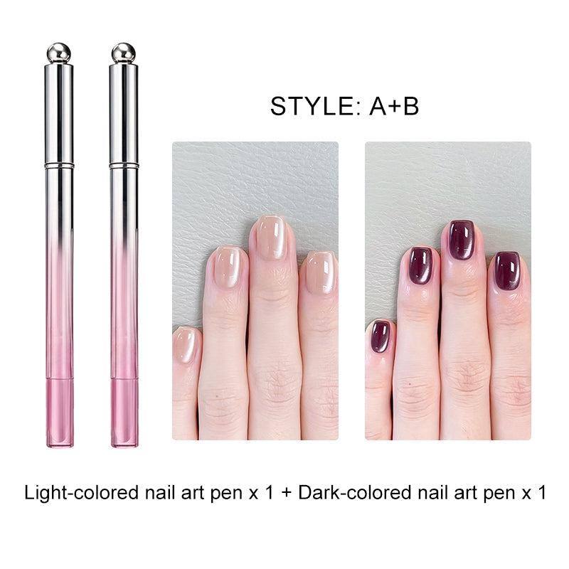 💅Stylo Gel « Œil de Chat » Tout-en-Un - Effet Professionnel à la Maison✨