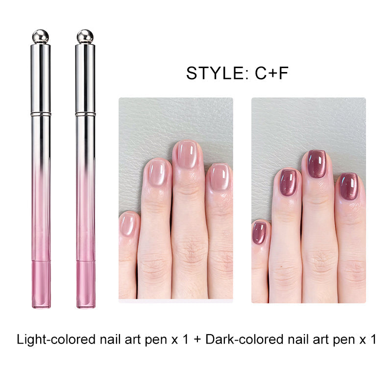 💅Stylo Gel « Œil de Chat » Tout-en-Un - Effet Professionnel à la Maison✨