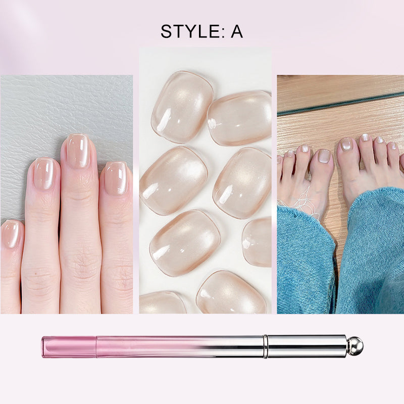 💅Stylo Gel « Œil de Chat » Tout-en-Un - Effet Professionnel à la Maison✨