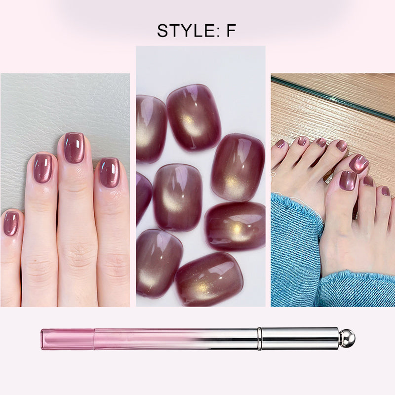 💅Stylo Gel « Œil de Chat » Tout-en-Un - Effet Professionnel à la Maison✨