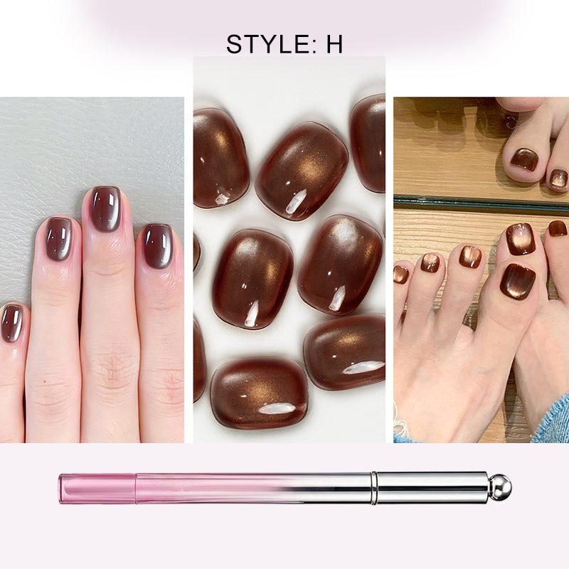 💅Stylo Gel « Œil de Chat » Tout-en-Un - Effet Professionnel à la Maison✨