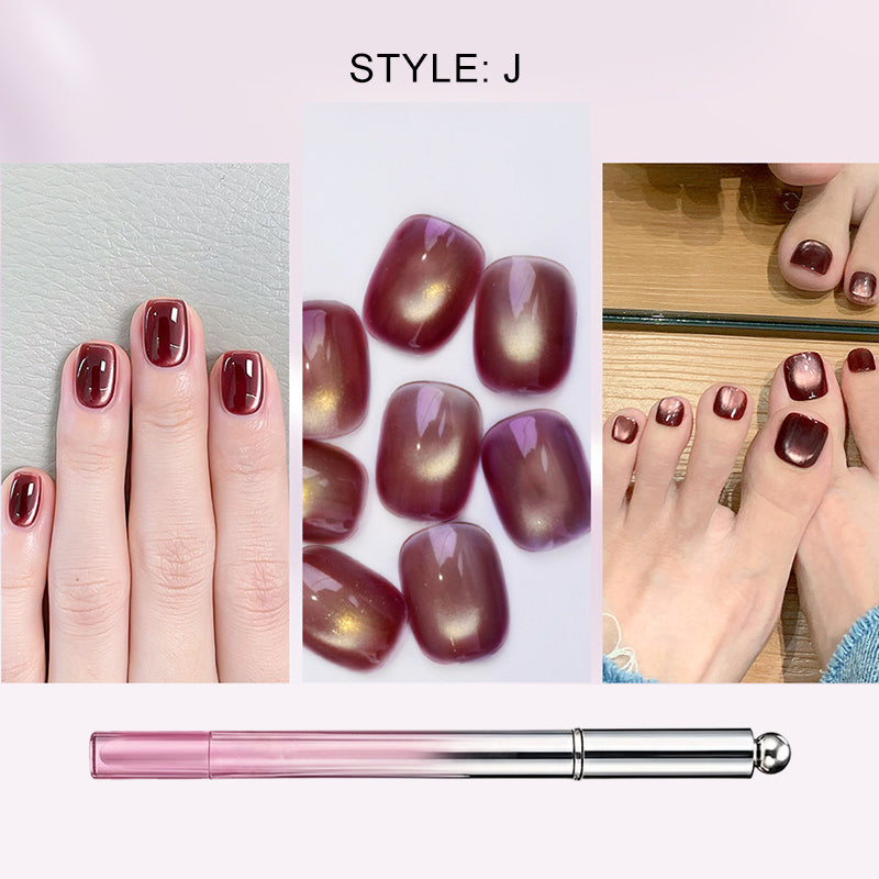 💅Stylo Gel « Œil de Chat » Tout-en-Un - Effet Professionnel à la Maison✨