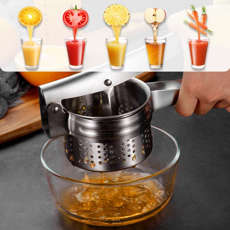 Presse Multifonctionnel en Acier Inoxydable pour Pommes de Terre, Jus et Aliments