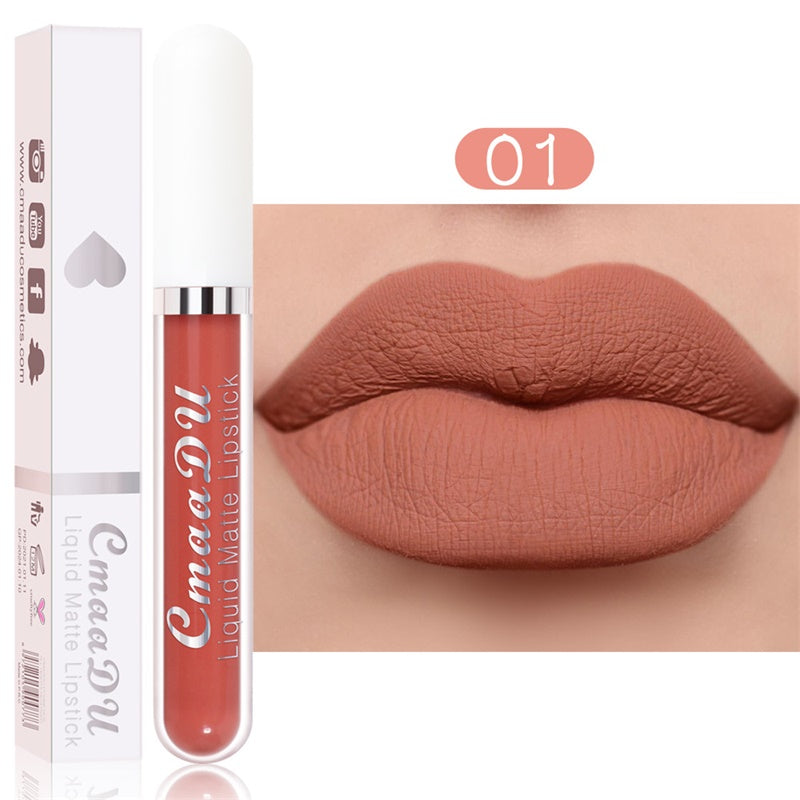 📢📢50 % DE RÉDUCTION⏰Rouge à lèvres liquide mat et waterproof 18 couleurs💄✨