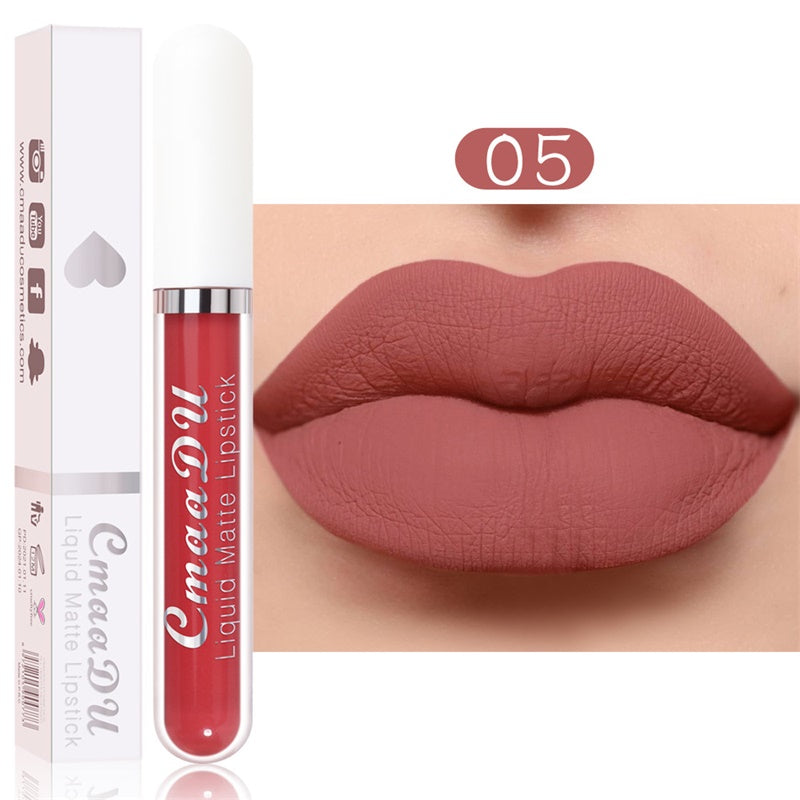 📢📢50 % DE RÉDUCTION⏰Rouge à lèvres liquide mat et waterproof 18 couleurs💄✨