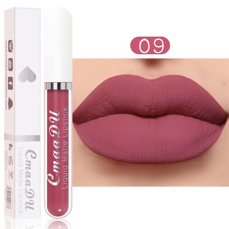 📢📢50 % DE RÉDUCTION⏰Rouge à lèvres liquide mat et waterproof 18 couleurs💄✨