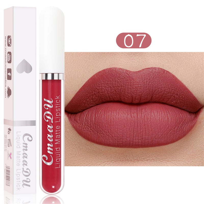 📢📢50 % DE RÉDUCTION⏰Rouge à lèvres liquide mat et waterproof 18 couleurs💄✨