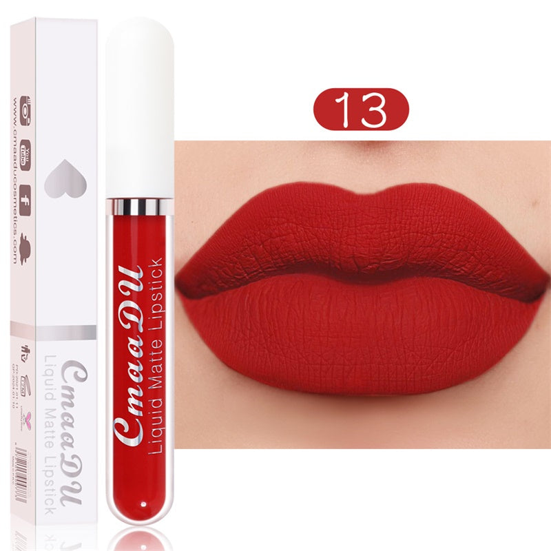 📢📢50 % DE RÉDUCTION⏰Rouge à lèvres liquide mat et waterproof 18 couleurs💄✨
